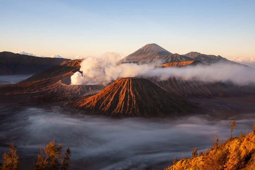 Sunrise over Bromo